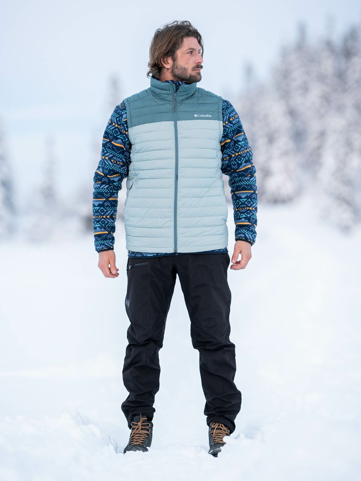 Columbia Silver Falls Vest Niagara, Metal