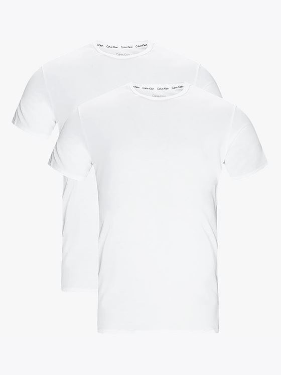 Calvin Klein 2 pk. S/S Crew Neck White