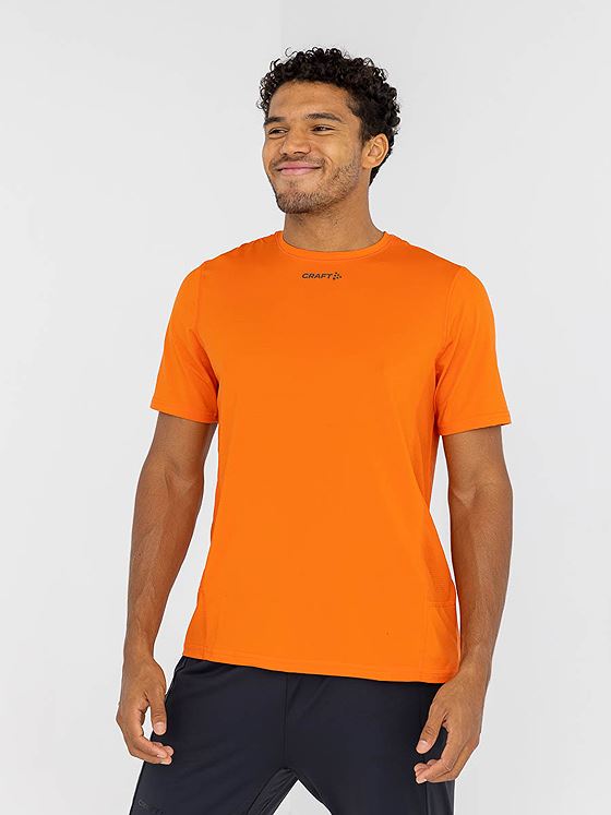 Craft Advance Essence Short Sleeve Tee Oransje