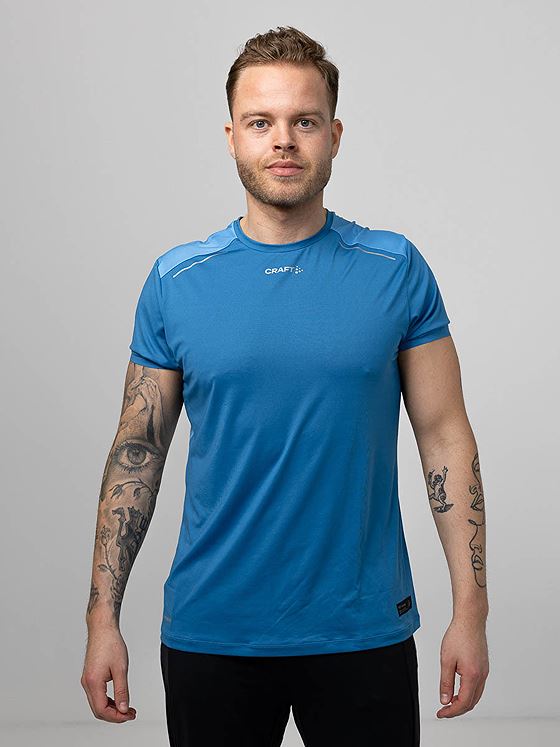 Craft PRO Hypervent Short Sleeve Tee M Blue