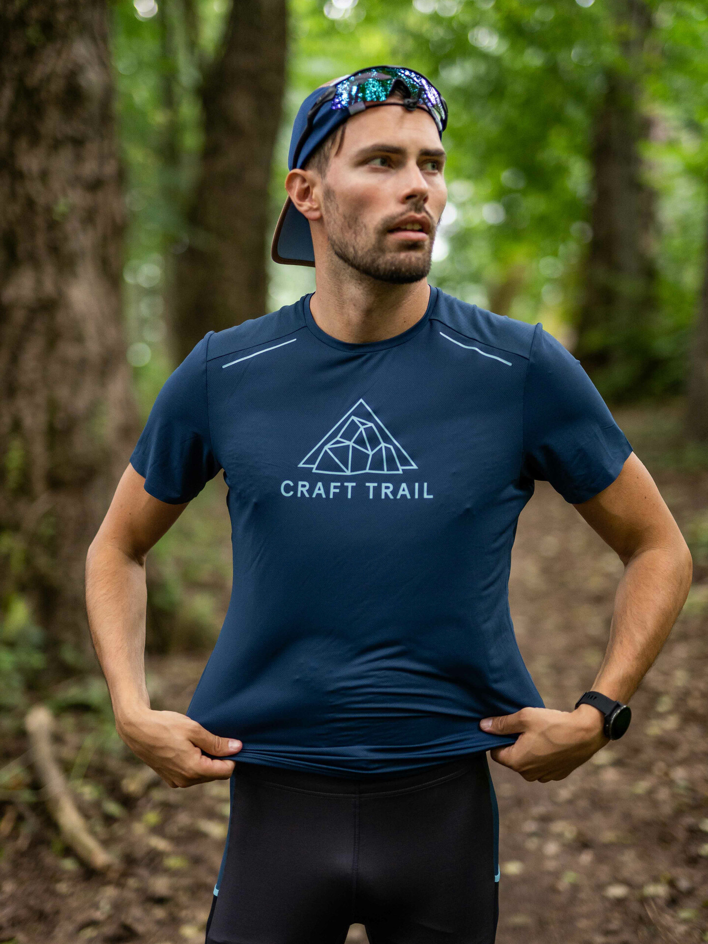 Craft PRO Hypervent Short Sleeve Tee M - Blå | Getinspired.no