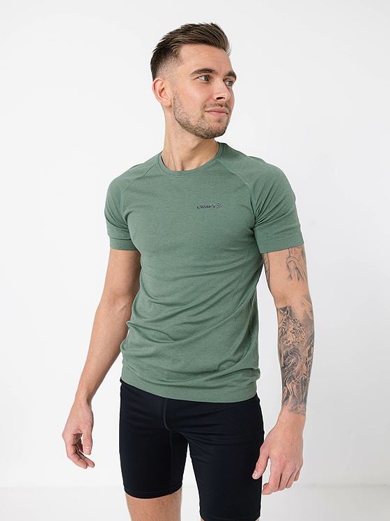 Craft Core Dry Active Comfort Short Sleeve M Green