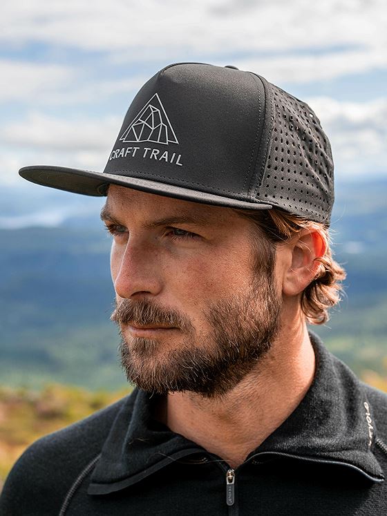 Craft CTM Distance Tech Trucker Cap Black