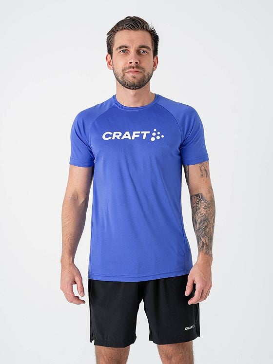Craft Core Essence Logo Tee Ink Blue