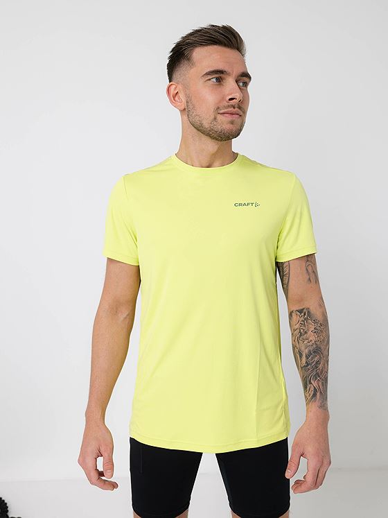 Craft Core Essence Short Sleeve Tee M Yellow