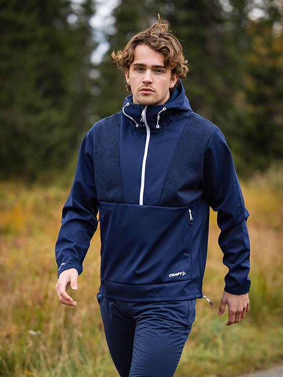 Craft Nor Advance Backcountry Anorak Blå