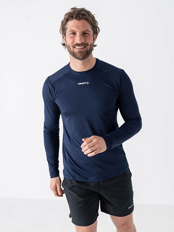 Craft Advance Essence Long Sleeve Tee 2 Blaze