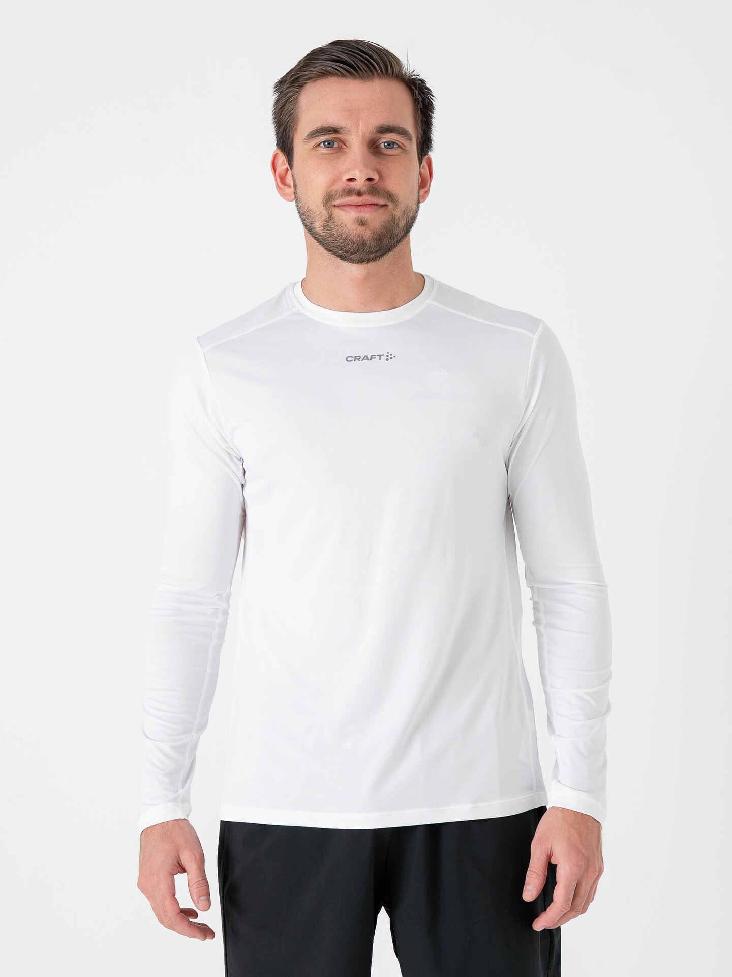Craft Advance Essence Long Sleeve Tee 2 White