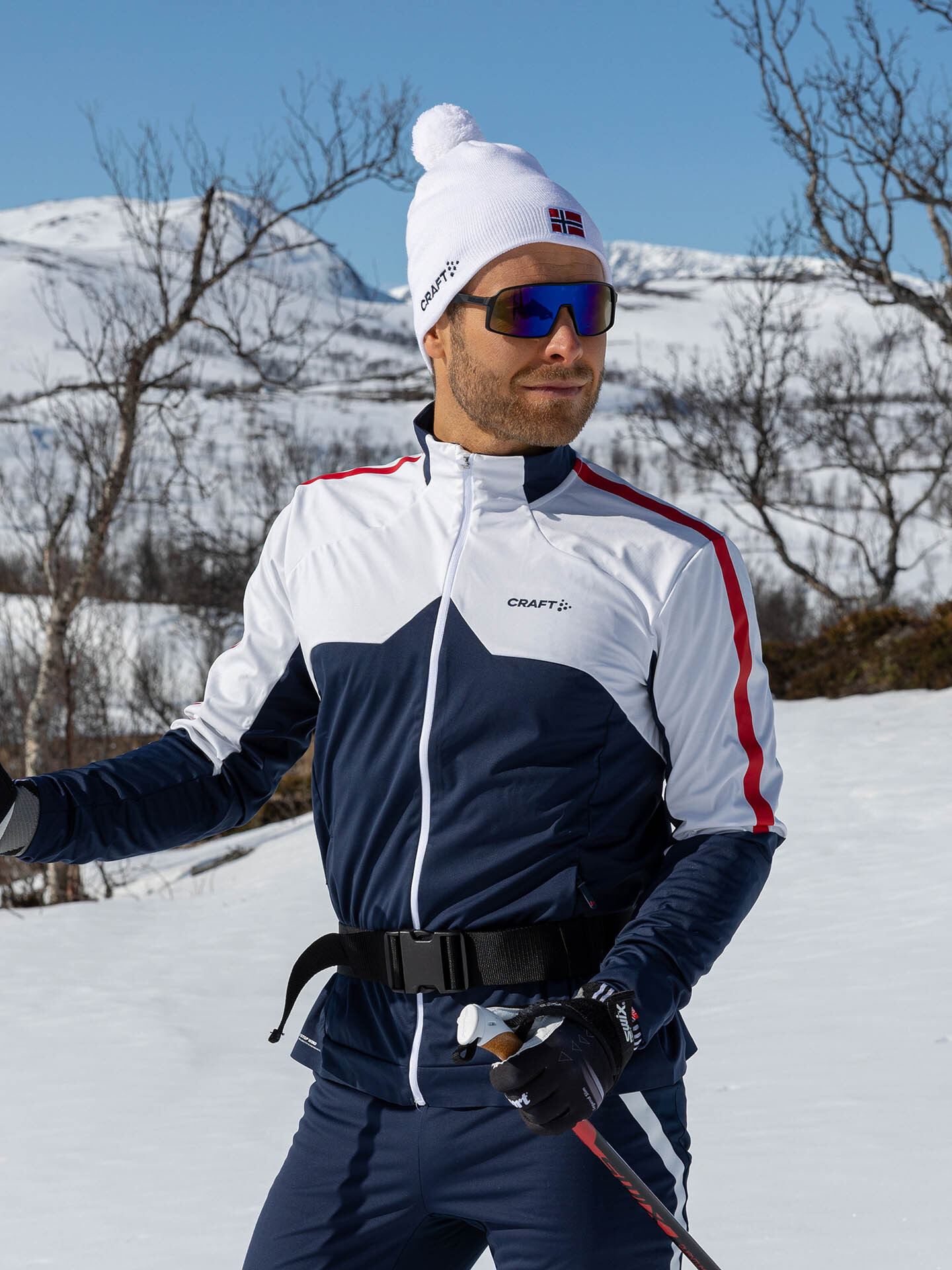 Craft Nor Pro Nordic Race Jacket 2 Blaze / White