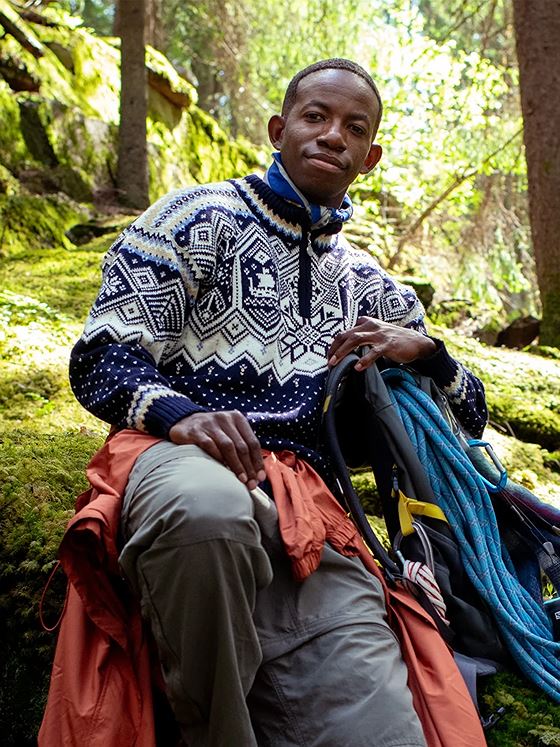 Dale Of Norway VM Trondheim Sweater Navy / Offwhite / Sandmel