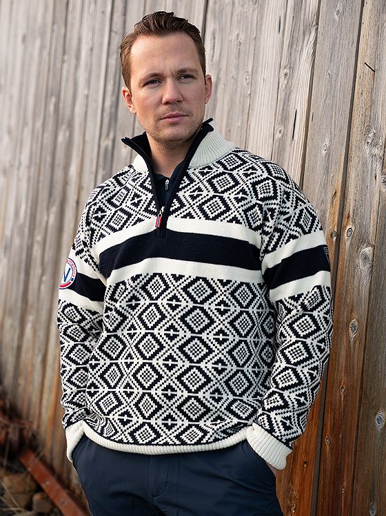 Dale Of Norway Cortina 2026 Masc. Sweater Navy Offwhite