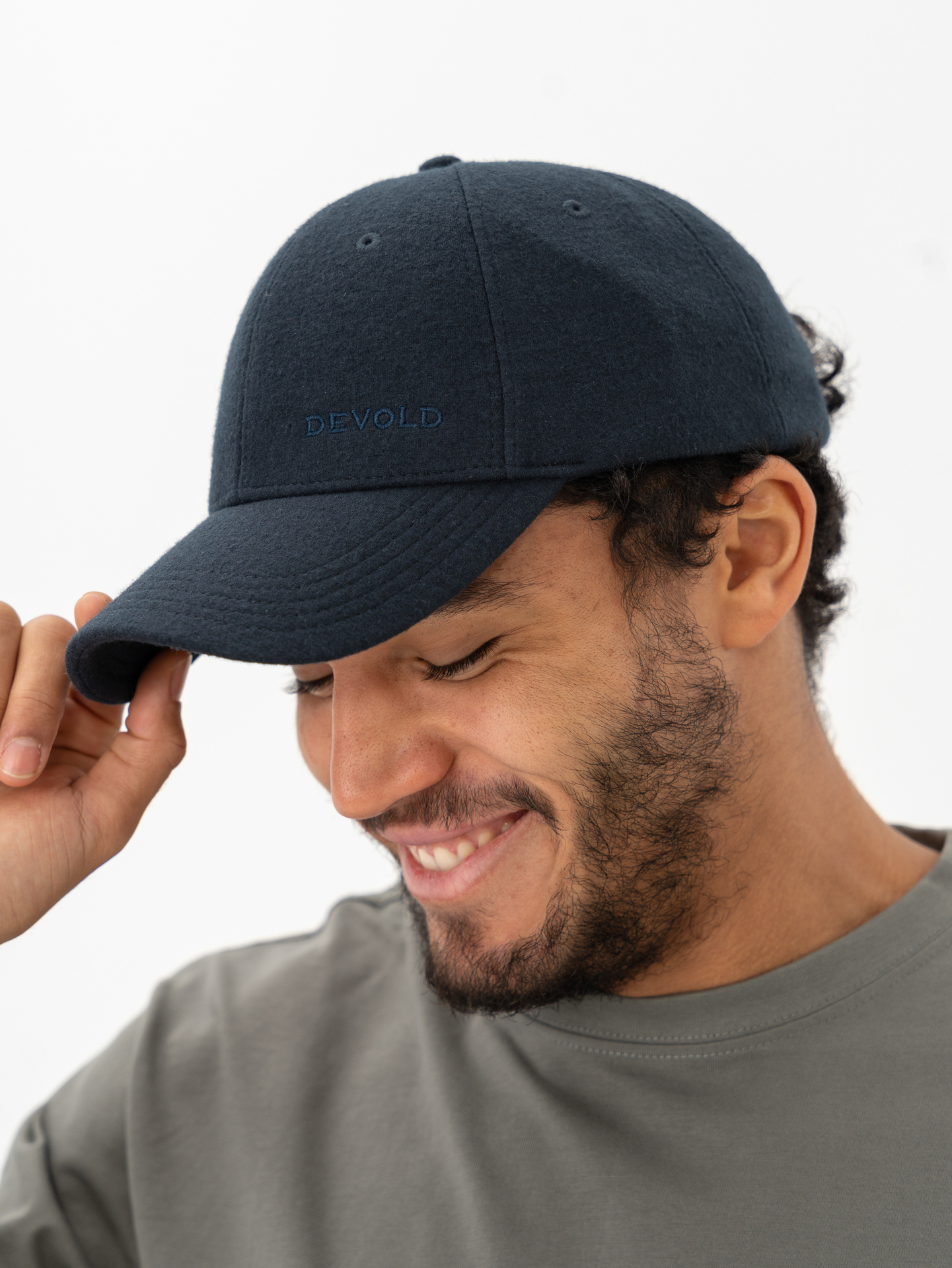 Devold Keipen Boiled Wool Cap INK