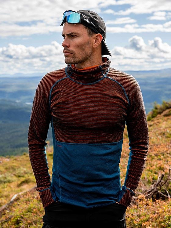 Devold Tuvegga Merino Hoodie Man Ink