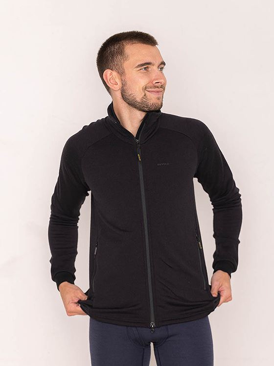 Devold Nibba Merino Jacket Man Black