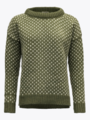 Devold Nordsjø Woman`s Split Seam Sweater Olive