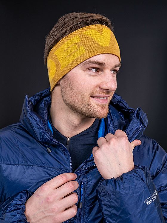 Devold Logo Merino Headband Arrowwood