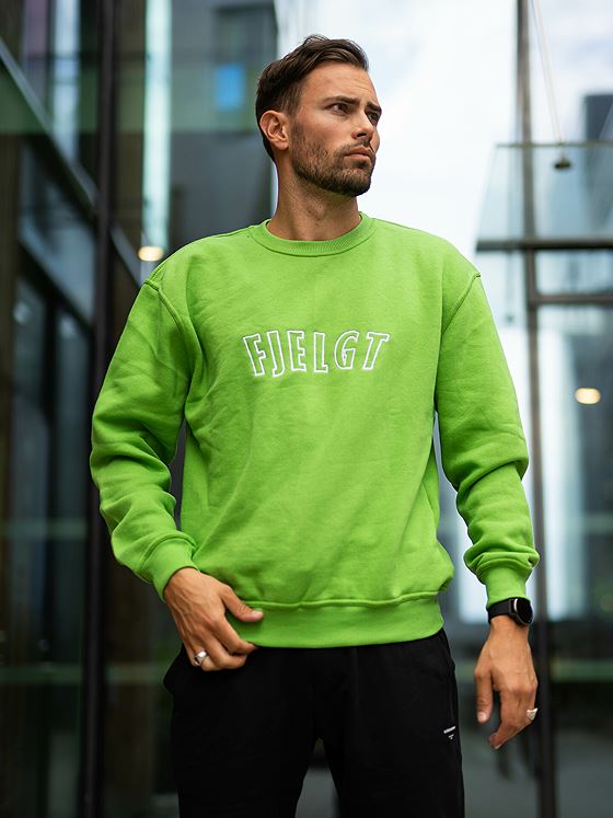 Fjelgt Genser Lime