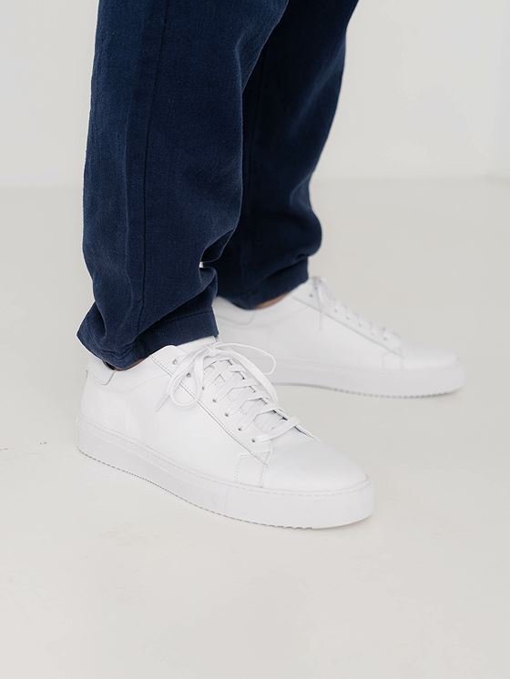 Gregers Street Leather White
