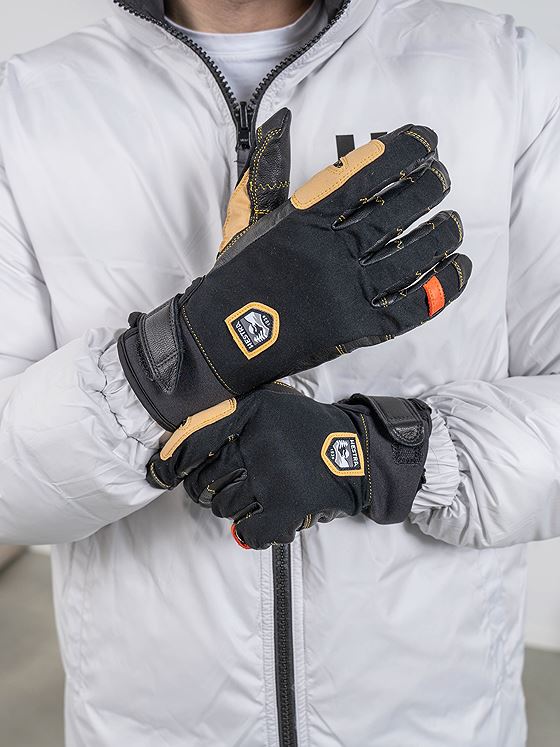 Hestra Ergo Grip CZone Tactility Short - 5 finger Black