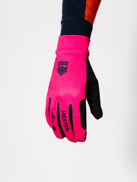 Hestra Klaebo Pro Model - 5 finger Fuchsia