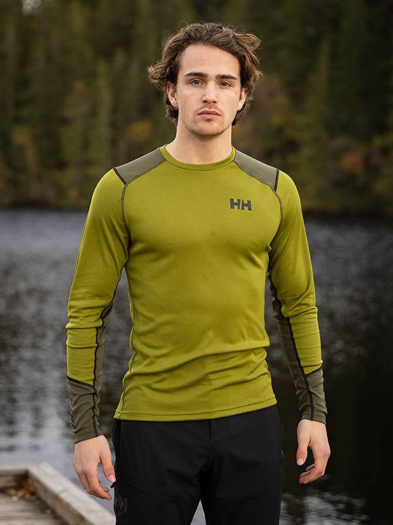 Helly Hansen Lifa Active Crew Olive Green