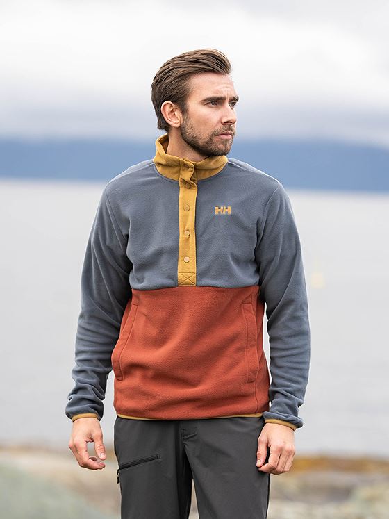 Helly Hansen Daybreaker Snap Pullover Alpine Frost