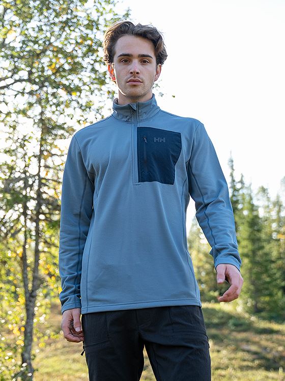 Helly Hansen Versalite 1/2 Zip Fleece Washed Navy