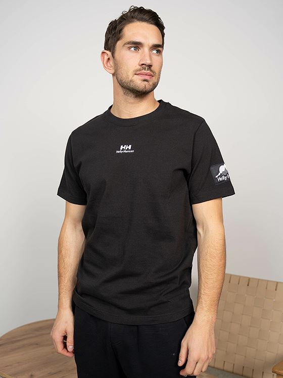 Helly Hansen YU PATCH T-SHIRT Black