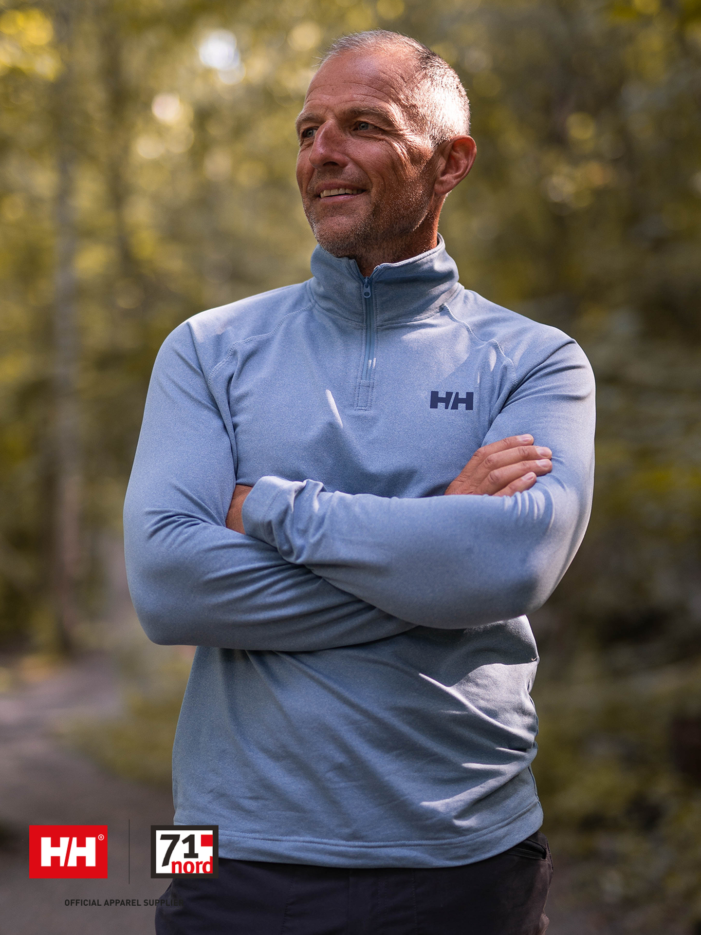 Helly Hansen Verglas 1/2 Zip Blue Fog