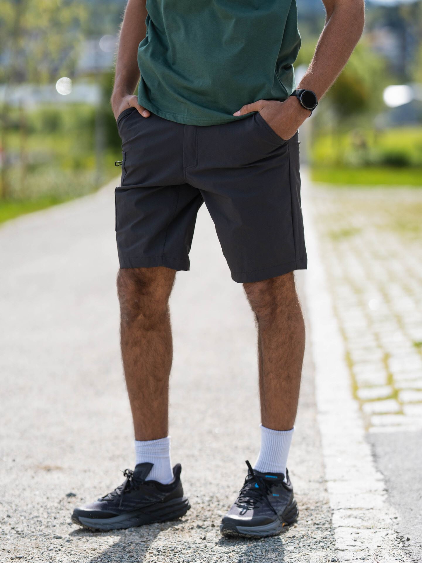 Helly Hansen Brono Softshell Shorts Grå - Main Image