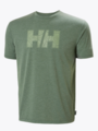 Helly Hansen Skog Recycled Graphic T-Shirt Spruce Melange
