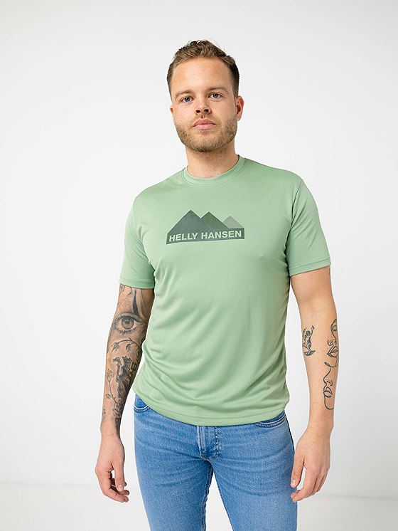 Helly Hansen HH Tech Graphic T-Shirt Jade 2.0