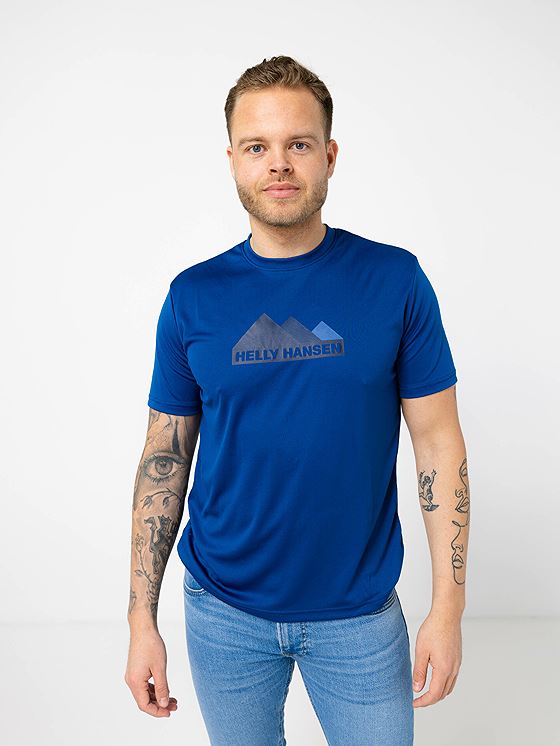 Helly Hansen HH Tech Graphic T-Shirt Deep Fjord