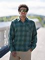 Helly Hansen Aker Flannel Long Sleeve Shirt Jungle Green