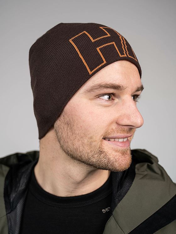 Helly Hansen Outline Beanie Brown