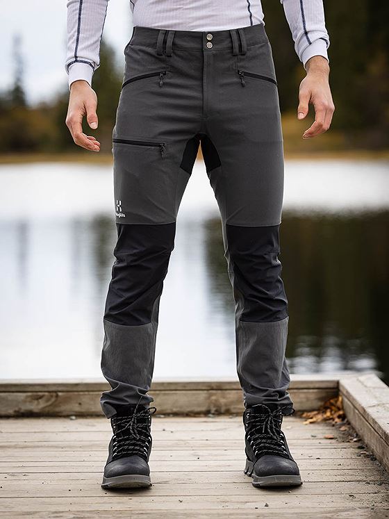 Haglöfs Mid Slim Pant Men Magnetite / True Black