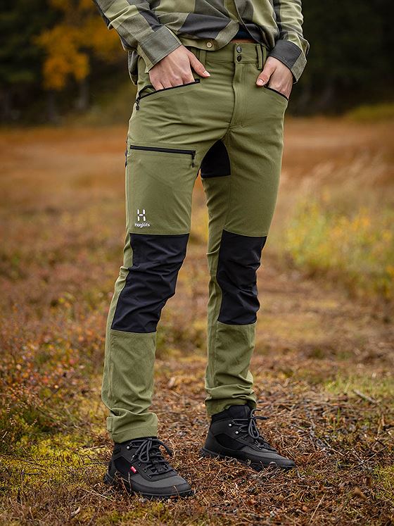 Haglöfs Mid Slim Pant Men Olive Green/True Black