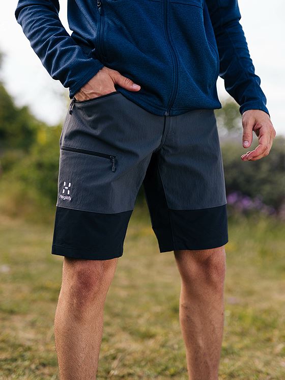 Haglöfs Haglöfs Mid Slim Shorts Men Magnetite/True black