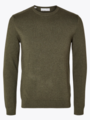 Selected Homme Berg Crew Neck Ivy Green