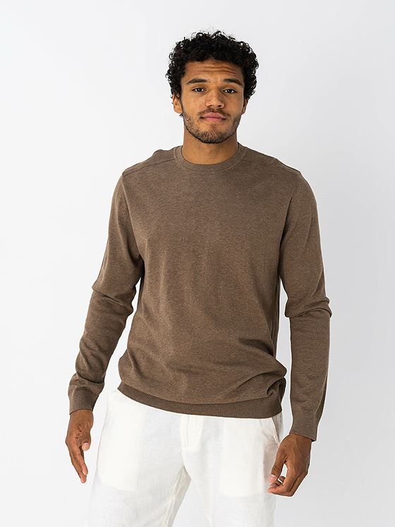 Selected Homme Berg Crew Neck Teak