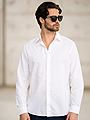 Selected Homme Slim New-linen Shirt Long Sleeve White