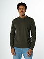 Selected Homme Selected Homme Town Merino Coolmax Knit Crew Forest Night