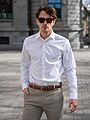 Selected Homme Slim Ethan Shirt Long Sleeve Classic Bright White