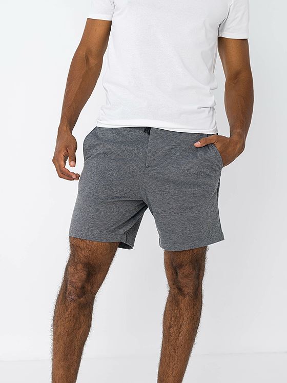 Selected Homme Selected Homme Jake Flex String Shorts Grey Melange