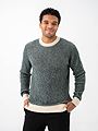 Selected Homme Rai Long Sleeve Knit Crew Neck Green Gables