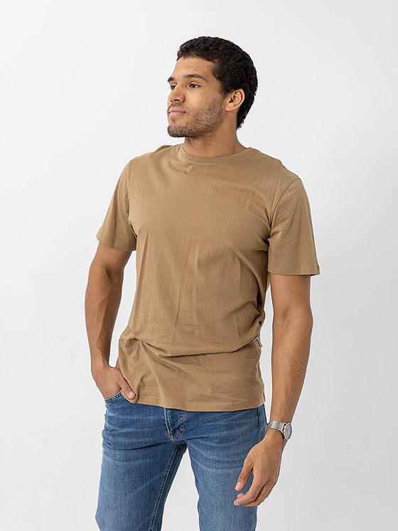 Selected Homme Aspen Short Sleeve O-Neck Tee Kelp