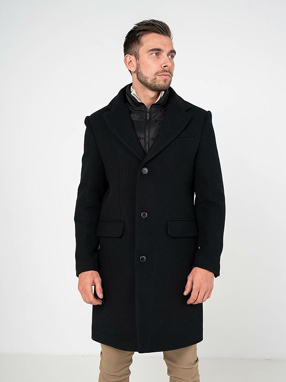 Selected Homme Joseph Wool Coat Black