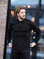 Selected Homme Berg Long Sleeve Knit Polo Black