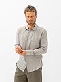 Selected Homme Reg Kylian Linen Shirt Long Sleeve Classic Vetiver