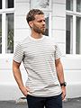 Selected Homme Sune Stripe Pocket Short Sleeve O-Neck Tee Asphalt